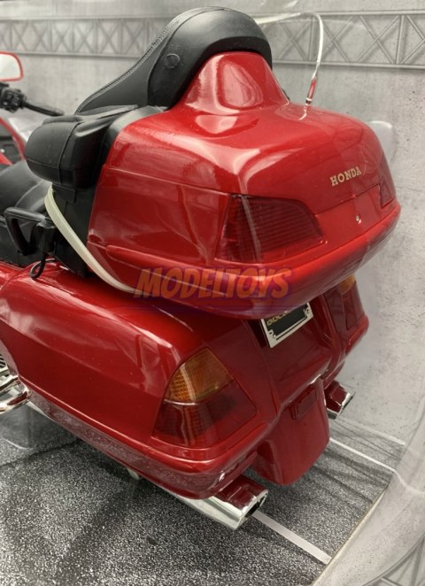 Moto Miniature Honda Gold Wing 2002 Noire - Échelle 1:18 Maisto, Occasion